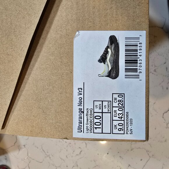 Vans Ultrarange Neo Vr3 Exo Low Green Hiking Shoe Sneaker Boot Mens US SZ 10 NEW - Picture 8 of 8